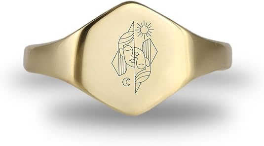 ANEMONE JEWELRY - Virgo Ring for men