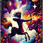 Sagittarius Centaur Archer Zodiac Metal Tin Sign Astrology Horoscope Wall Art,Cosmic Star Sign Decor for Home,Bedroom,Bar,Vintage Celestial Poster,Unique Gift for Astro Lovers and Collectors 12x8inch - Sagittarius Home Decor for men