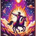 Sagittarius Star Sign Tin Sign Fiery Archer Vintage Metal Wall Art decor,Astrology Decor for Home and Office,Cosmic Horoscope Tinplate Poster,Ideal Gift for Zodiac Enthusiasts and Stargazers 12x8inch - Sagittarius Home Decor for men