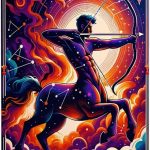 Sagittarius Centaur Archer Zodiac Metal Tin Sign Astrology Horoscope Wall Art,Cosmic Star Sign Decor for Home,Bedroom,Bar,Vintage Celestial Poster,Unique Gift for Astro Lovers & Collectors 12x16inch - Sagittarius Home Decor for men