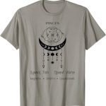 Horoscope Birthday.USA - Pisces T-Shirt for men