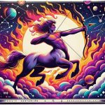 Sagittarius Zodiac Vintage Metal signs Wall Art Cosmic Centaur Archer Home Decor Tin Sign,Astrological Star Sign Retro Tinplate Poster,Indoor Outdoor Wall Pediment for Astrology Enthusiasts 12x16inch - Sagittarius Home Decor for men