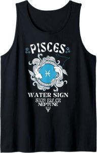 Zodiac Wheel Astrology Sun Chart Astrological Art - Pisces T-Shirt for men