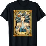 Pisces Astrology Sign Tarot Card Water Bearer - Pisces T-Shirt for men