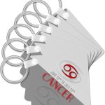 3dRose - Cancer Keychain for men