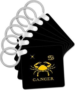 3dRose - Cancer Keychain for men