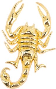 Scorpio Stickers for Cars Metal Car Stickers 3D Scorpion Decals Zinc Alloy Car Door Decals Elegant Car Sticker Set - Scorpio Sticker for men