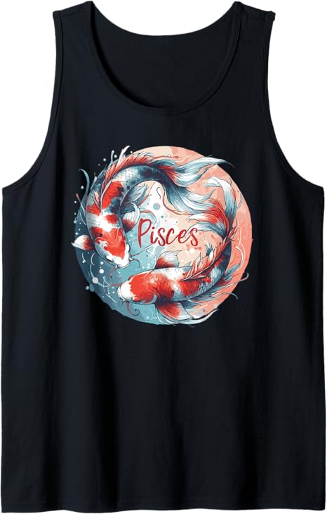 Astrological Sign Art - Pisces T-Shirt for men