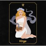Beautiful Virgo Zodiac Sign Bathroom Rugs 16x24 Inch Ultra Soft Non Slip Bath Mat Kitchen Bedroom Rug Door Mat - Virgo Car Floor Mat for men