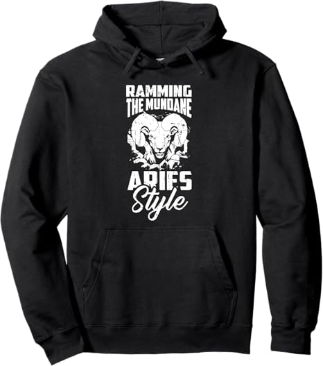 Aries Zodiac - Horoscope Star Sign Aries Pullover Hoodie - Aries Hoodie for men