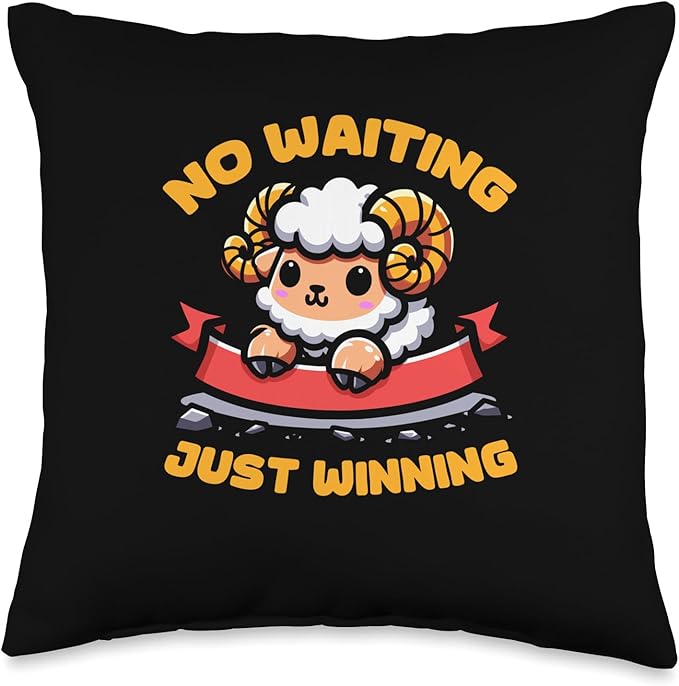 Aries Sign - Horoscope Star Zodiac Starsign Throw Pillow - Aries Pillow for men