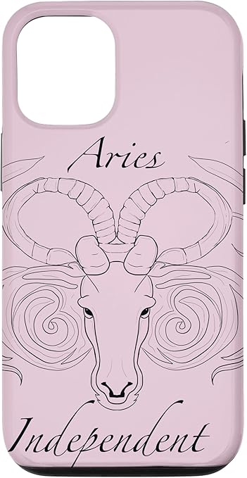 iPhone 13 Pro Aries astrology sign Case - Aries Phone Case for men