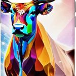 Rainbow Bull Taurus Birth Sign Astrology Zodiac n Horoscope Case for iPhone 12/12 Pro - Taurus Phone Case for men