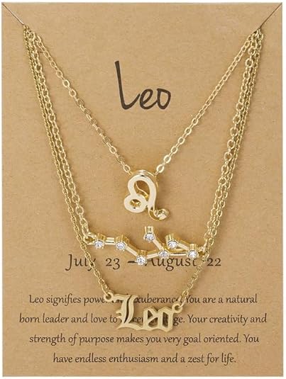 Pingyongchang - Leo Necklace for men