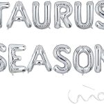 Taurus Season Banner, Zodiac Astrology Birthday Party Decorations, April May Birthday Banner,Silver Balloon,16inch - Taurus Products for men