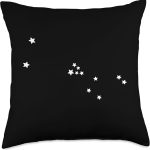 Zodiac sign Taurus stars Throw Pillow - Taurus Pillow for men