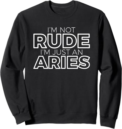 Aries Zodiac Sign Astrology Constellation Horoscope Sweatshirt - Aries Sweatshirt for men