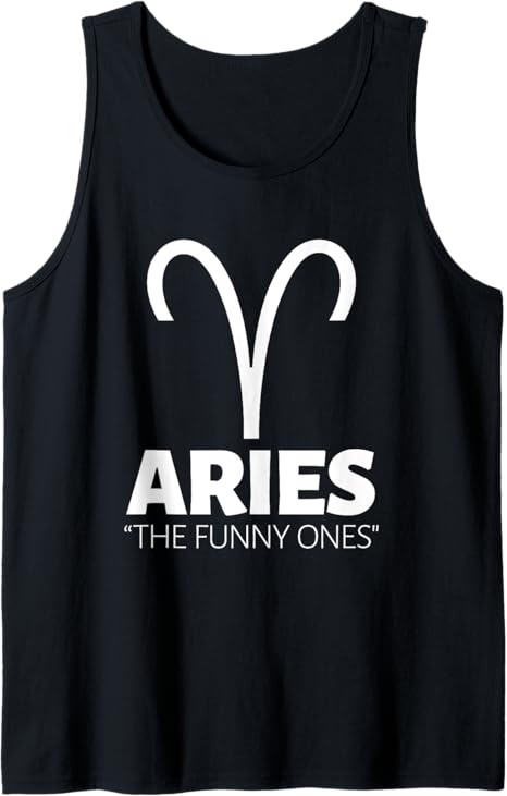 Funny Aries Zodiac Sign Astrology Constellation Horoscope Tank Top - Aries T-Shirt for men