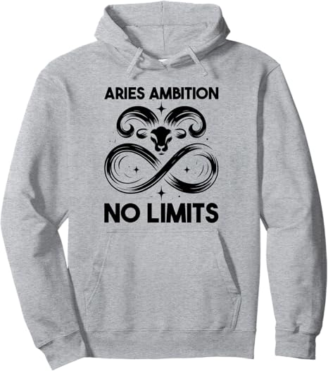Aries Sign - Horoscope Zodiac Star Starsign Pullover Hoodie - Aries Hoodie for men
