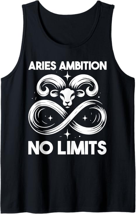 Aries Star Sign Zodiac - Horoscope Starsign Tank Top - Aries T-Shirt for men