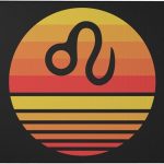 LIICHEES Zodiac Sign Leo Symbol Canvas Wall Art 12x16 Inch Unframe Canvas Print Wall Decor Home Decor For Living Room Bedroom Bathroom - Leo Canvas for men