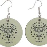 Handmade - Taurus Earrings for men