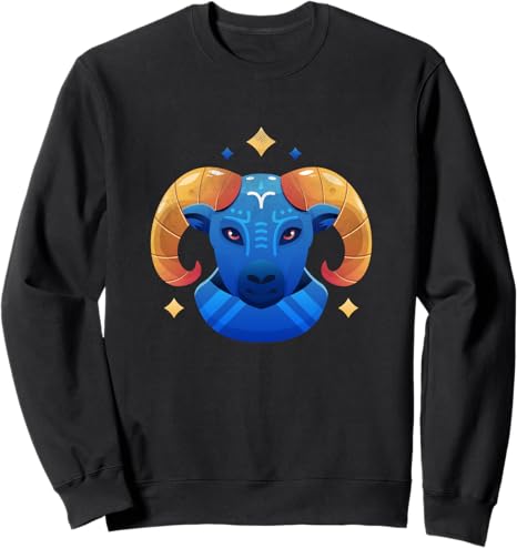 Astrological Signs Aries Horoscope Zodiac Sign Sweatshirt - Aries Sweatshirt for men