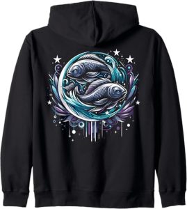 Astrology zodiac sign Pisces Zip Hoodie - Pisces for men