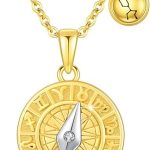 Zodiac Necklace S925 Sterling Silver Constellation Necklace Taurus/Gemini/Cancer Gold Plated Zodiac Necklaces for Women - Taurus Products for men