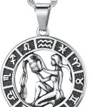 GHIUYUI - Aquarius Necklace for men