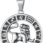 GHIUYUI - Leo Necklace for men