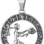 GHIUYUI - Virgo Necklace for men