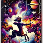 Sagittarius Centaur Archer Zodiac,Wooden Hang Sign Astrology Horoscope Wall Art,Cosmic Star Signs Decor for Home,Bedroom,Bar,Retro Celestial Poster,Gift for Astro Lovers & Collectors 6x12inch - Sagittarius Home Decor for men