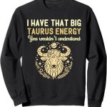 Taurus Bull Birthday Men Women Big Taurus Energy Zodiac Sign Sweatshirt - Taurus for men