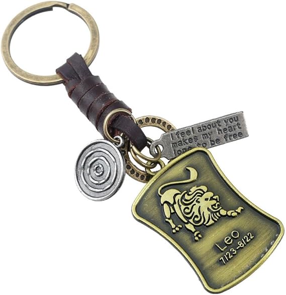 PTDIONE - Leo Keychain for men