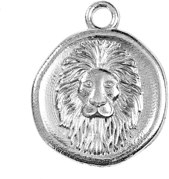 House of Morgan PEWTER - Leo Keychain for men