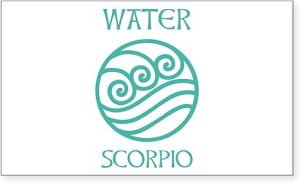 CafePress Water Sign Symbol Astrology Scorpio Sticker Rectangle Bumper Sticker Car Decal - Scorpio Sticker for men