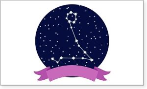 CafePress Constellation Pisces Sticker Rectangle Bumper Sticker Car Decal - Pisces Car Accessories for men