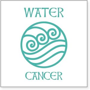 CafePress Water Sign Symbol Astrology Pisces Sticker Square Bumper Sticker Car Decal - Pisces Car Accessories for men