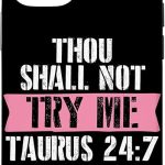 iPhone 15 Taurus Zodiac Sign Case - Taurus Phone Case for men