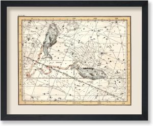 Poster Master Pisces the Fish Zodiac Sign Poster - Great Vintage Zodiac Poster, Astrology and Aptitude Vintage Home Wall Decor for Astrology Enthusiasts, 18x24 Unframed Wall Art - Pisces Canvas for men