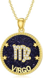 AHTAMOS - Virgo Necklace for men