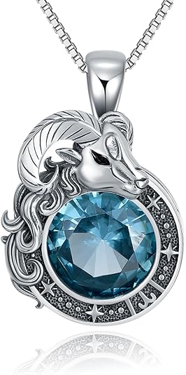 Zodiac Sign Necklace Celestial Constellation Necklace Horoscope Astrology Zodiac Pendant Necklace Gift for Women - Aries Necklace for men