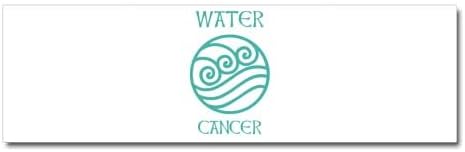 CafePress Water Sign Symbol Astrology Pisces Car Magnet 10 X 10" x 3", Bumper Magnet - Pisces Car Accessories for men