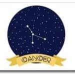 CafePress Constellation Cancer Car Magnet 10 X 3 10" x 3", Bumper Magnet - Cancer Car Accessories for men