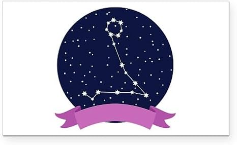 CafePress Constellation Pisces Rectangle Car Bumper Magnet - Pisces Car Accessories for men
