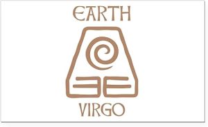 CafePress Earth Sign Symbol Astrology Virgo Rectangle Car Ma Rectangle Car Bumper Magnet - Virgo Car Floor Mat for men