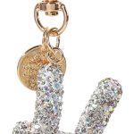 Rhinestone Zodiac Sign Horoscope Charms Key Ring 12 Constellation Astrology Key Chain for Women Birthday Jewelry - Pisces Car Accessories for men