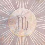 Virgo Boho Star Sign Sun Poster Print - Sarah Manovski (12 x 17) - Virgo Poster for men