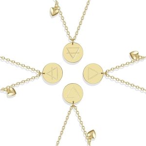 MING&KELLY JEWELRY - Libra Necklace for men